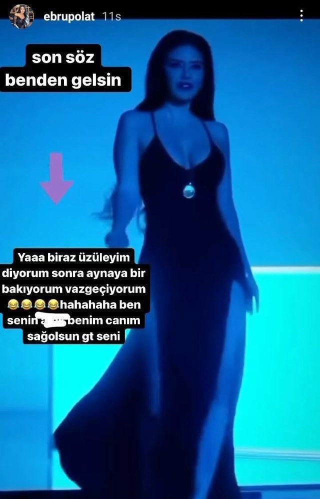 Ebru polat in kufurlu paylasimi olay oldu 5